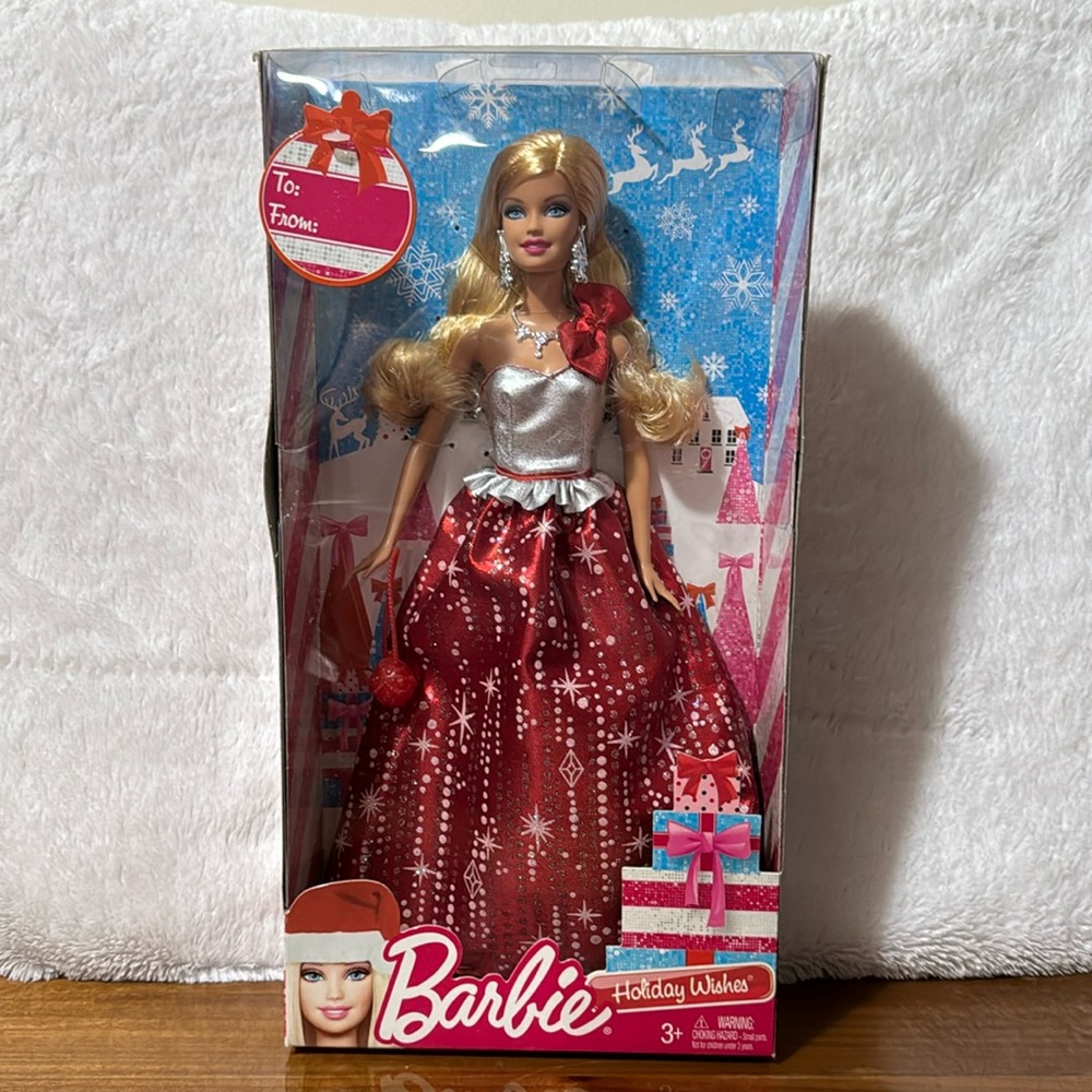 2013 Mattel Barbie Holiday Wishes